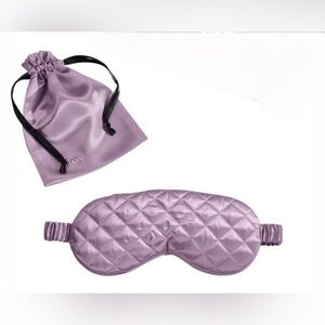 Bliss Plum Queen 100% Silk Sleep Mask New, no Box. Includes Pouch. Never Used.